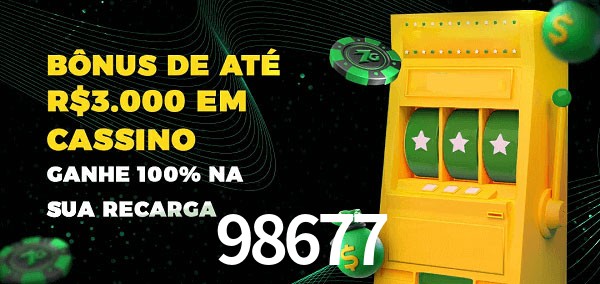98677 melhor bônus de depósito