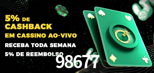 Promoções do cassino ao Vivo 98677